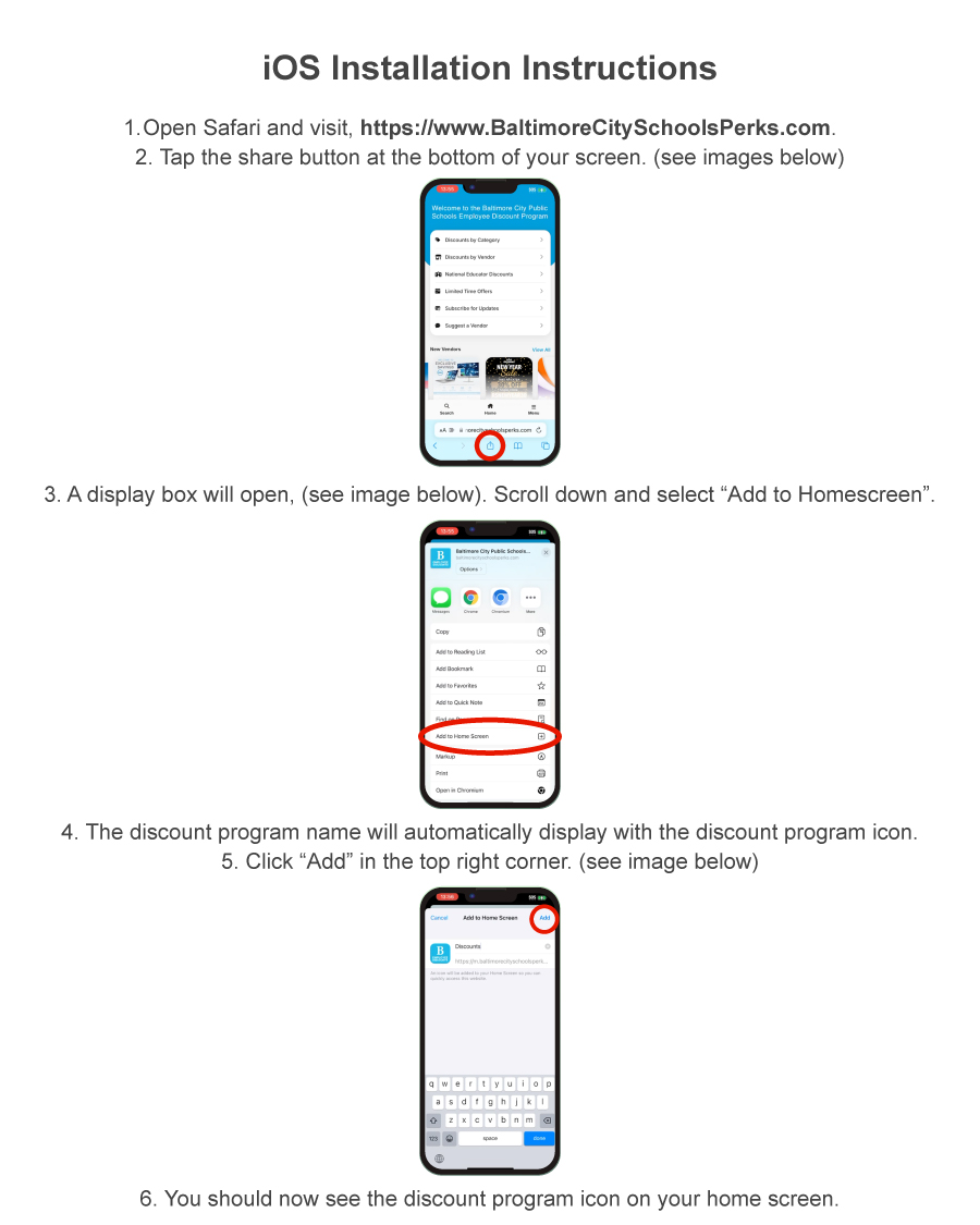 iOS Installation Instructions